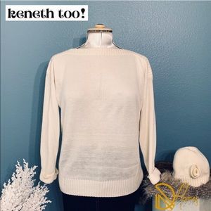 Keneth too! Sweater Size M